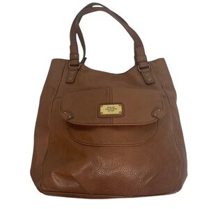 Relic by Fossil Vegan Tan Pebble Leather Blakely Hobo Tote Bag